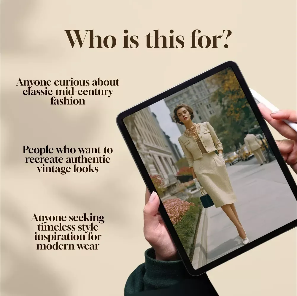 The Fabulous Fifties: A Stylish Stroll Through 1950s Fashion – Vintage Clothing Guide, Retro Style eBook & 1950 Styles of Clothing Inspiration