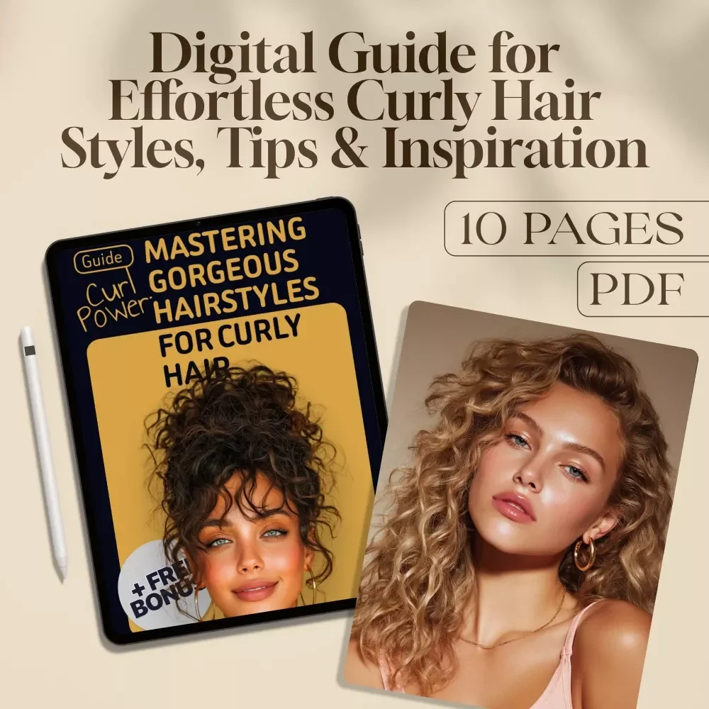 Curl Power: Mastering Gorgeous Hairstyles for Curly Hair – Digital Guide for Effortless Curly Hair Styles, Tips & Inspiration