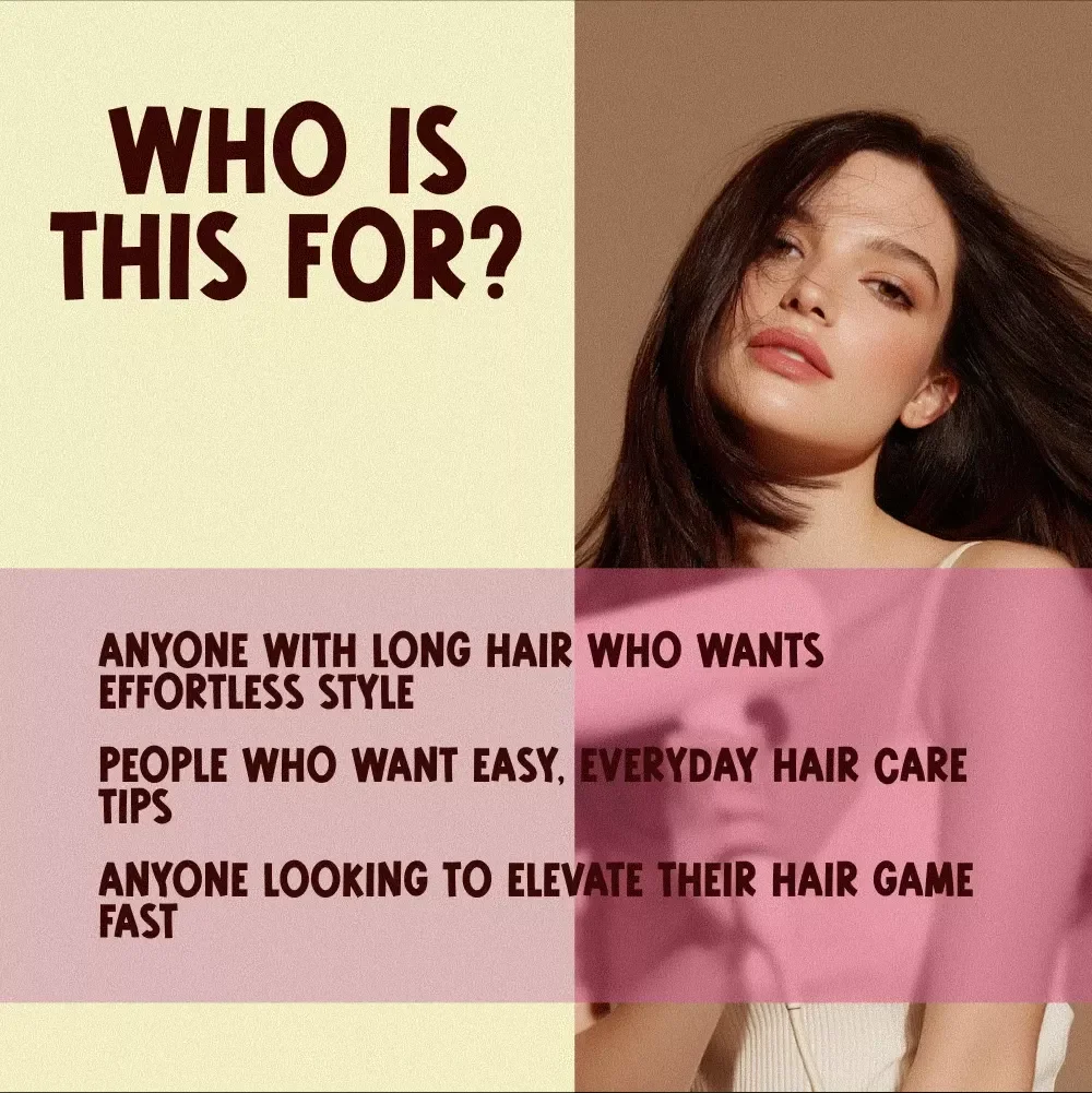 Ultimate Checklist for Gorgeous Long Hair Styles – Printable Hair Care & Styling Guide for Long Hair Lovers | Long Hair Styles Digital Download