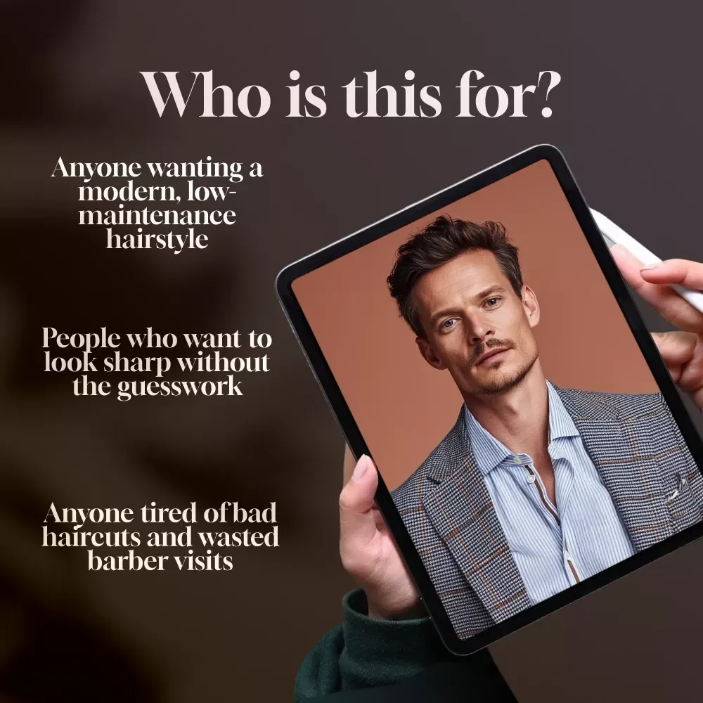 Sharp & Stylish: The Ultimate Guide to Short Hairstyles for Men | Digital Guide | Short Hair Styles for Men eBook | Men's Haircut Checklist