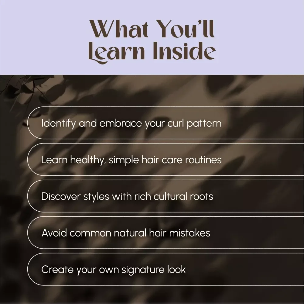 Crowning Glory: A Practical Guide to Black African Natural Hairstyles | Digital Download eBook, Hair Care & Styling Tips, Protective Styles, Afro, Braids, Twists
