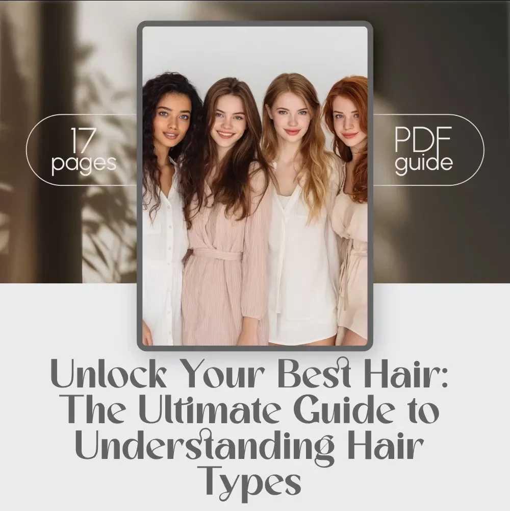 Unlock Your Best Hair: The Ultimate Guide to Understanding Hair Types | Digital Hair Care Guide, eBook & Checklist for Healthy Hair