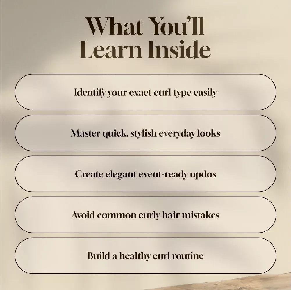 Curl Power: Mastering Gorgeous Hairstyles for Curly Hair – Digital Guide for Effortless Curly Hair Styles, Tips & Inspiration