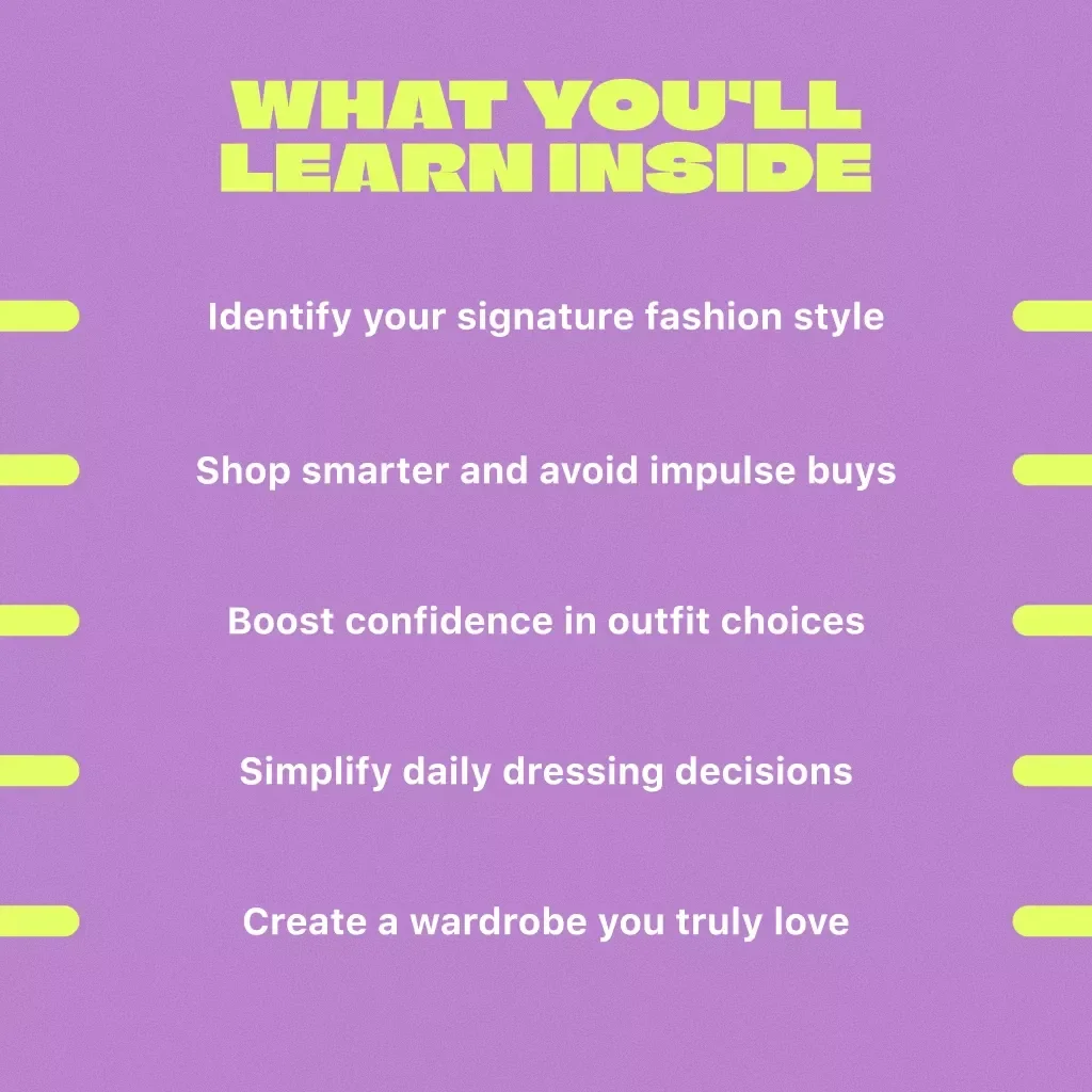Fashion Style Quiz Guide | Digital Download to Discover Your Fashion Identity, Boost Confidence & Transform Your Wardrobe