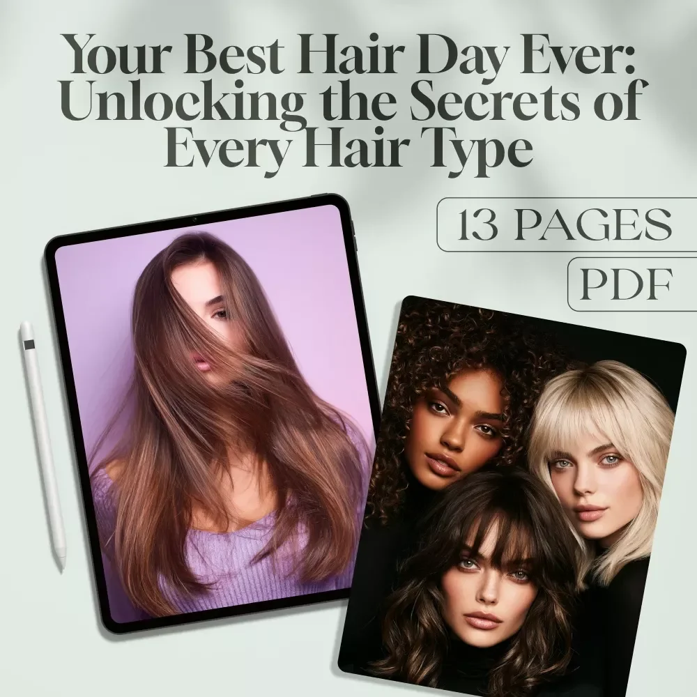Your Best Hair Day Ever: Unlocking the Secrets of Every Hair Type | Digital Hair Type Guide, eBook & Styling Tips for All Hair Textures