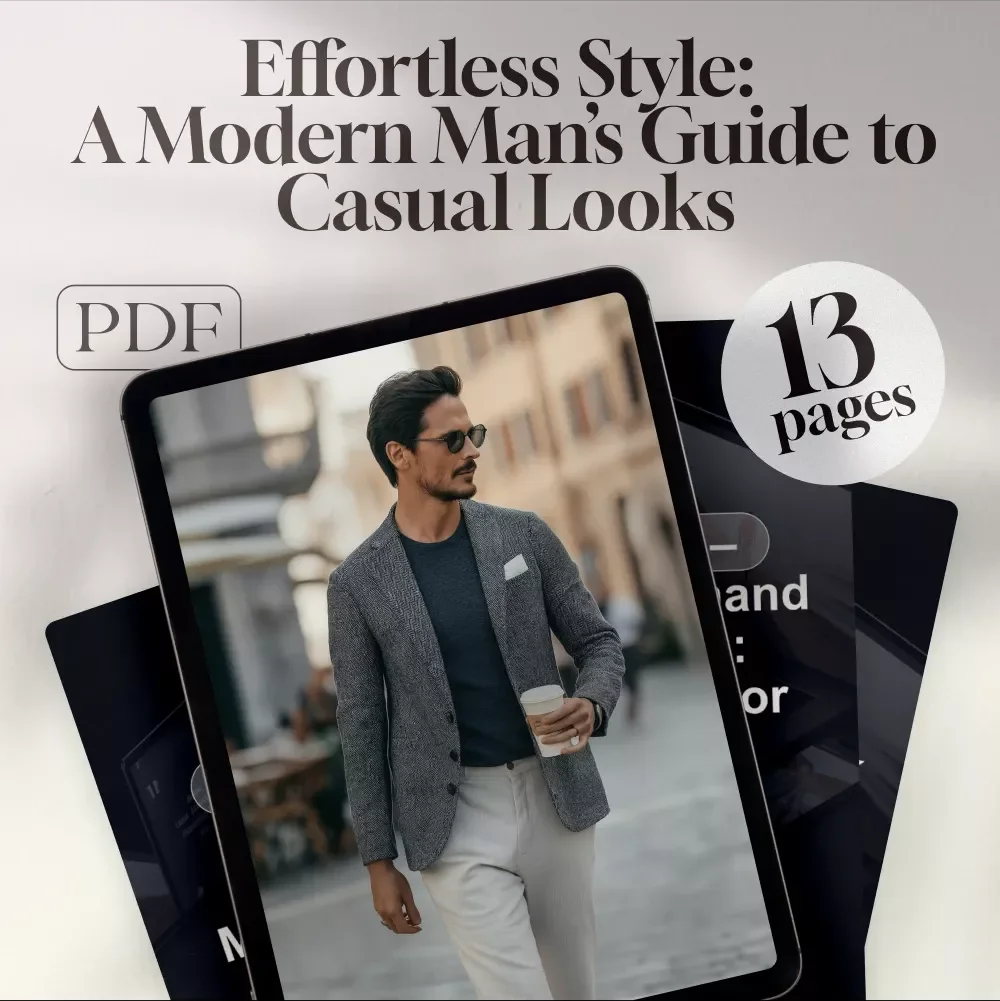 Effortless Style: A Modern Man’s Guide to Casual Looks – Digital Download Guide for Men’s Casual Clothes Styles | Men’s Fashion eBook | Casual Style Checklist