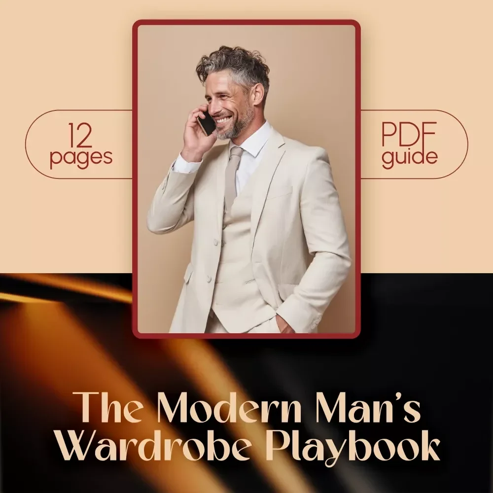 The Modern Man’s Wardrobe Playbook | Men’s Outfits Style Guide, Fashion Tips & Digital Download for Everyday and Special Occasions