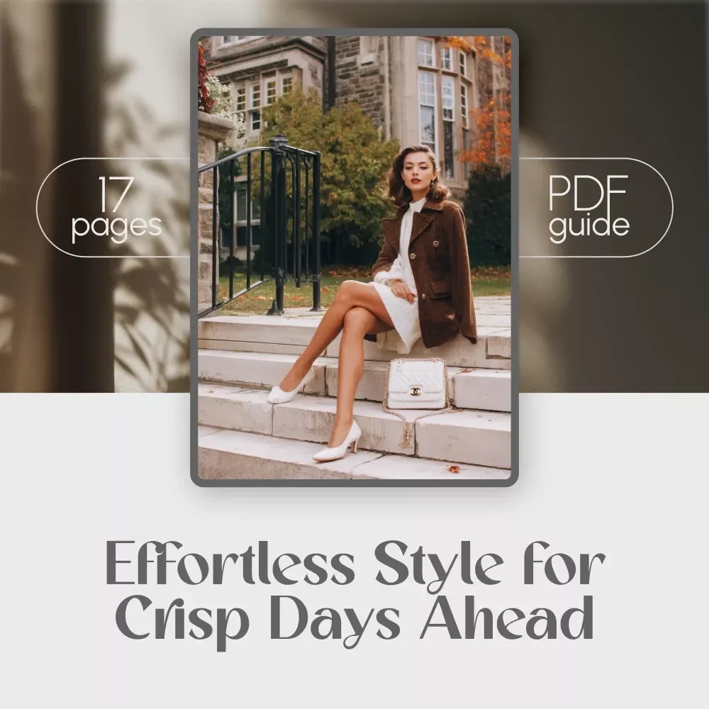 Effortless Style for Crisp Days Ahead – Fall Capsule Wardrobe Guide | Digital Download eBook & Checklist
