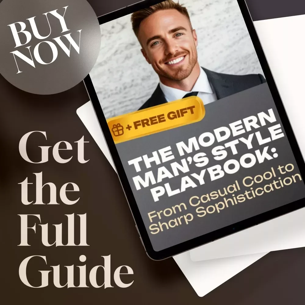 The Modern Man’s Style Playbook: From Casual Cool to Sharp Sophistication | Fashion Styles for Men Guide | Digital Download
