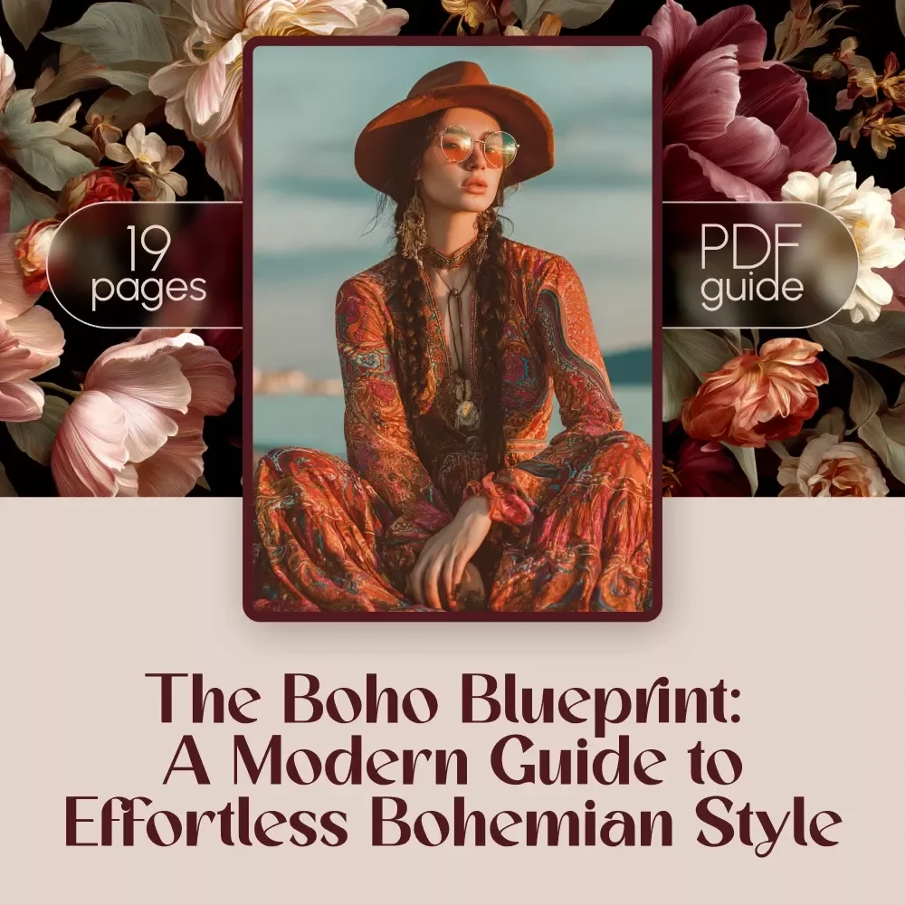 The Boho Blueprint: A Modern Guide to Effortless Bohemian Style – Digital Download Guide for Bohemian Style Clothing, Boho Fashion Inspiration, & Wardrobe Staples