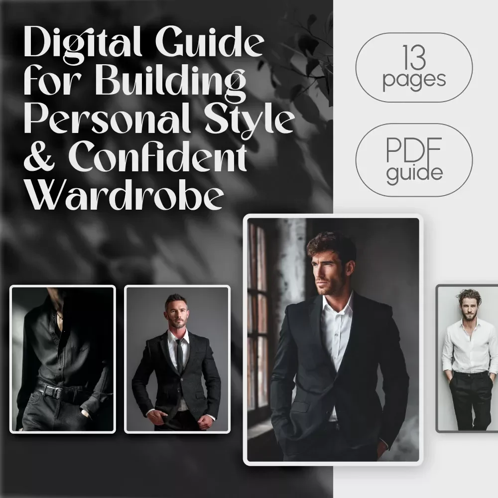 The Modern Man’s Style Guide | Digital Download Men’s Fashion Guide for Building Personal Style & Confident Wardrobe