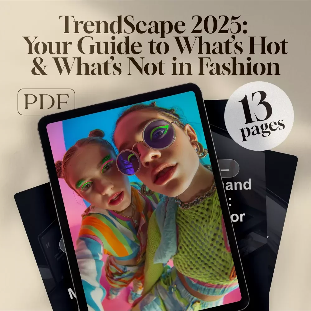 TrendScape 2025: Your Guide to What’s Hot & What’s Not in Fashion | Latest Fashion Trends Digital Guide | Fashion eBook PDF Download