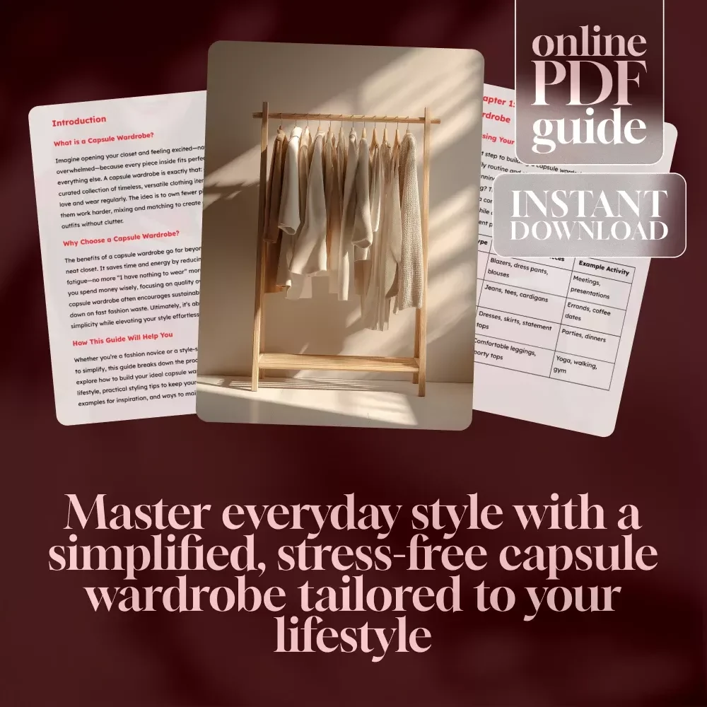 Effortless Style Every Day — How Women Can Master the Capsule Wardrobe | Capsule Wardrobe Guide for Women | Minimalist Fashion eBook
