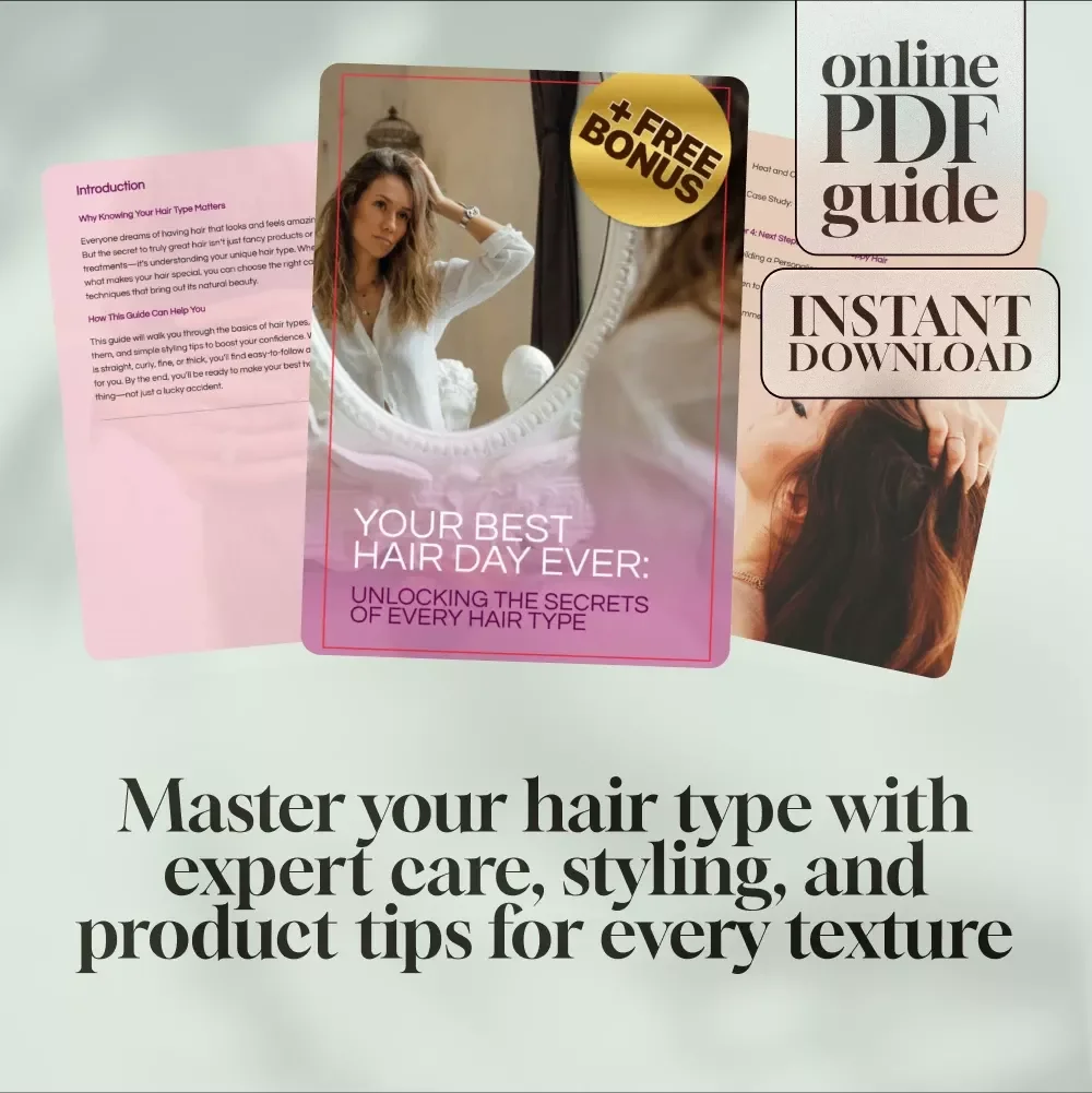 Your Best Hair Day Ever: Unlocking the Secrets of Every Hair Type | Digital Hair Type Guide, eBook & Styling Tips for All Hair Textures