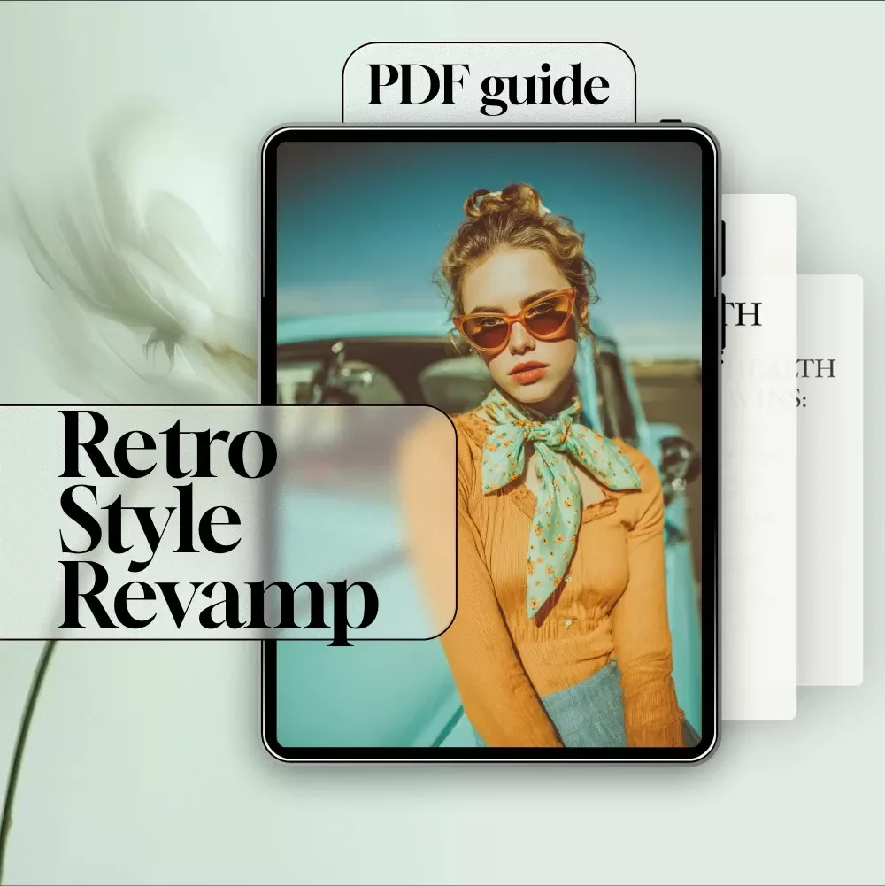 Retro Style Revamp: How to Rock Classic Fashion Like a Pro | Vintage Fashion Guide for Retro Style Clothing Lovers, eBook, Digital Download