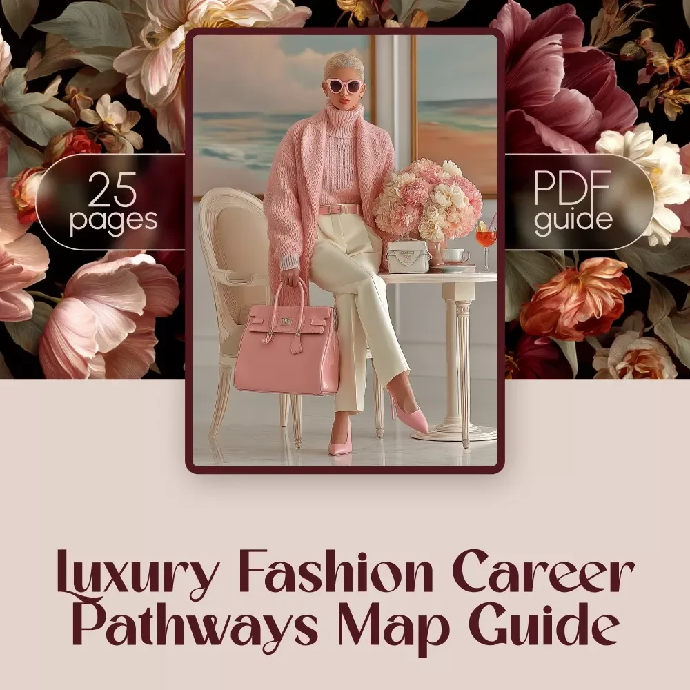 Luxury Fashion Career Pathways Map Guide – Digital Download for Aspiring Luxury Fashion Professionals | Career Map, eBook, Checklist & Guide for the Luxury Fashion Industry