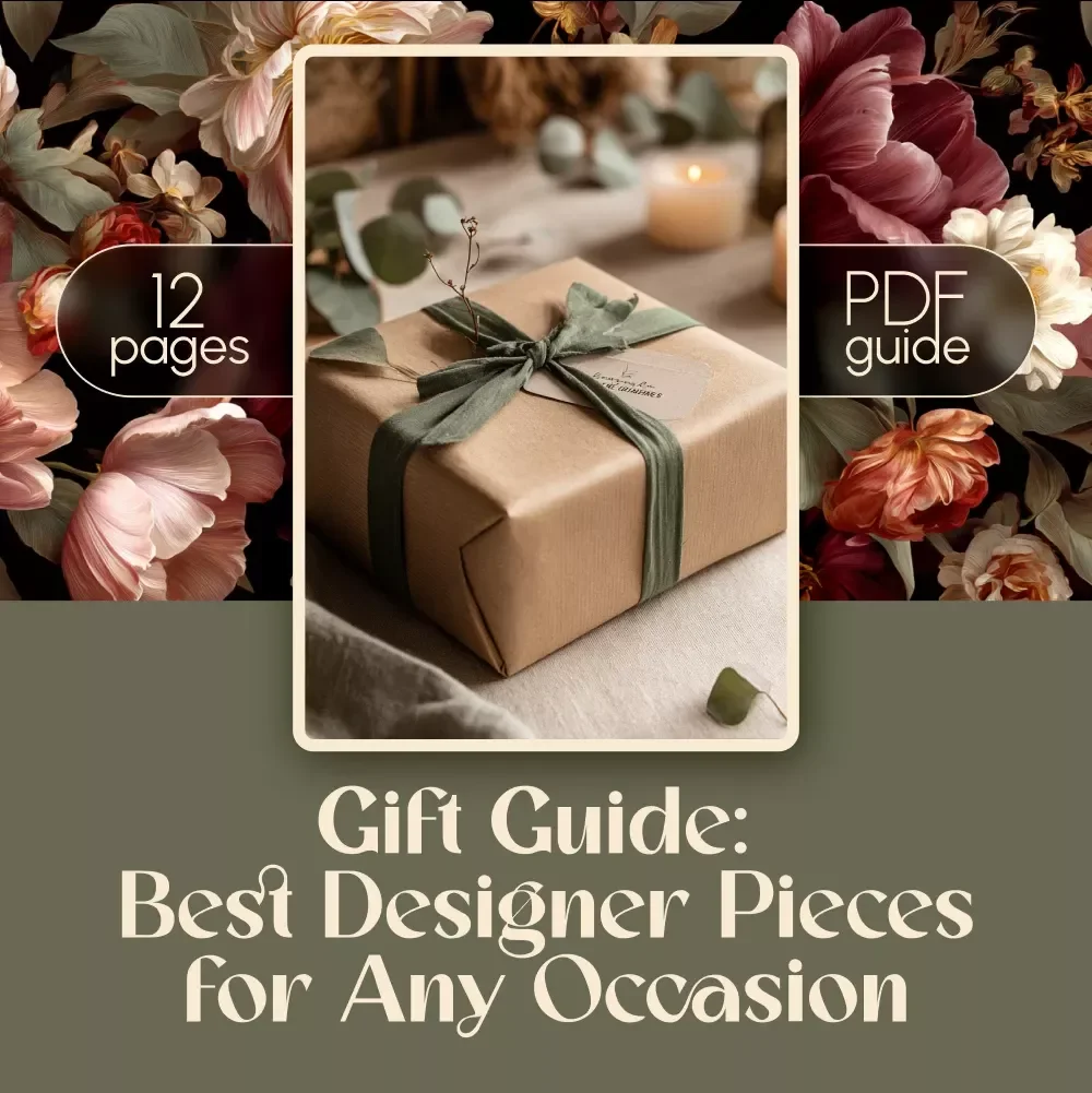 Gift Guide: Best Designer Pieces for Any Occasion – Luxury Gifting Guide | Digital Download | eBook for Designer Gift Ideas | Checklist for Designer Gifts