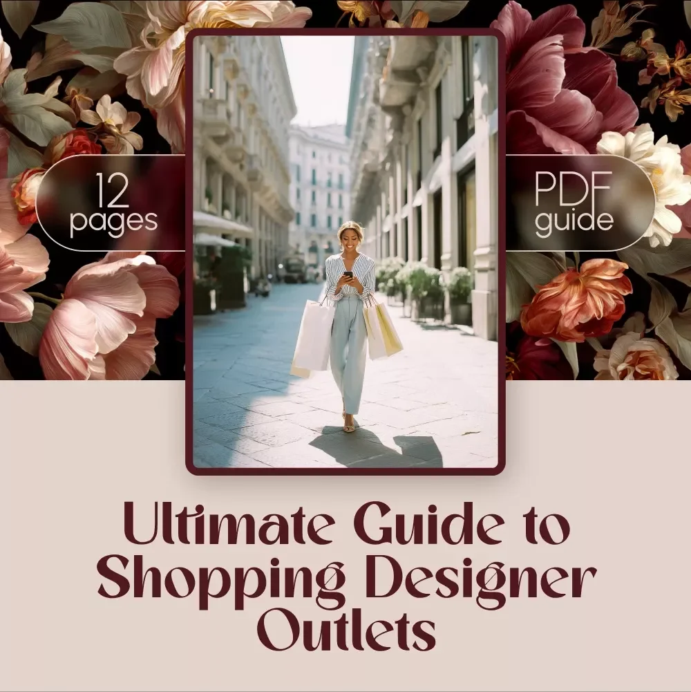 Ultimate Guide to Outlet Shopping Tips, eBook, Digital Checklist & Savings Planner