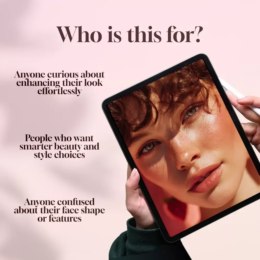 Face It: Your Ultimate Guide to Understanding Face Shapes | Digital Download Guide for Identifying Types of Face Shapes, Style Tips, and More