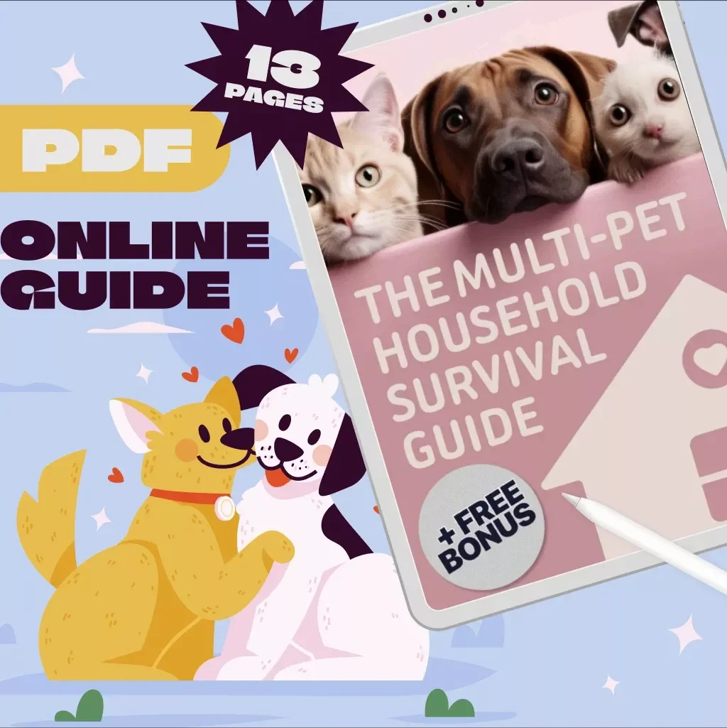The Multi-Pet Household Survival Guide | Digital Download for Pet Owners | eBook & Guide to Multi-Pet Living, Harmony & Behavior