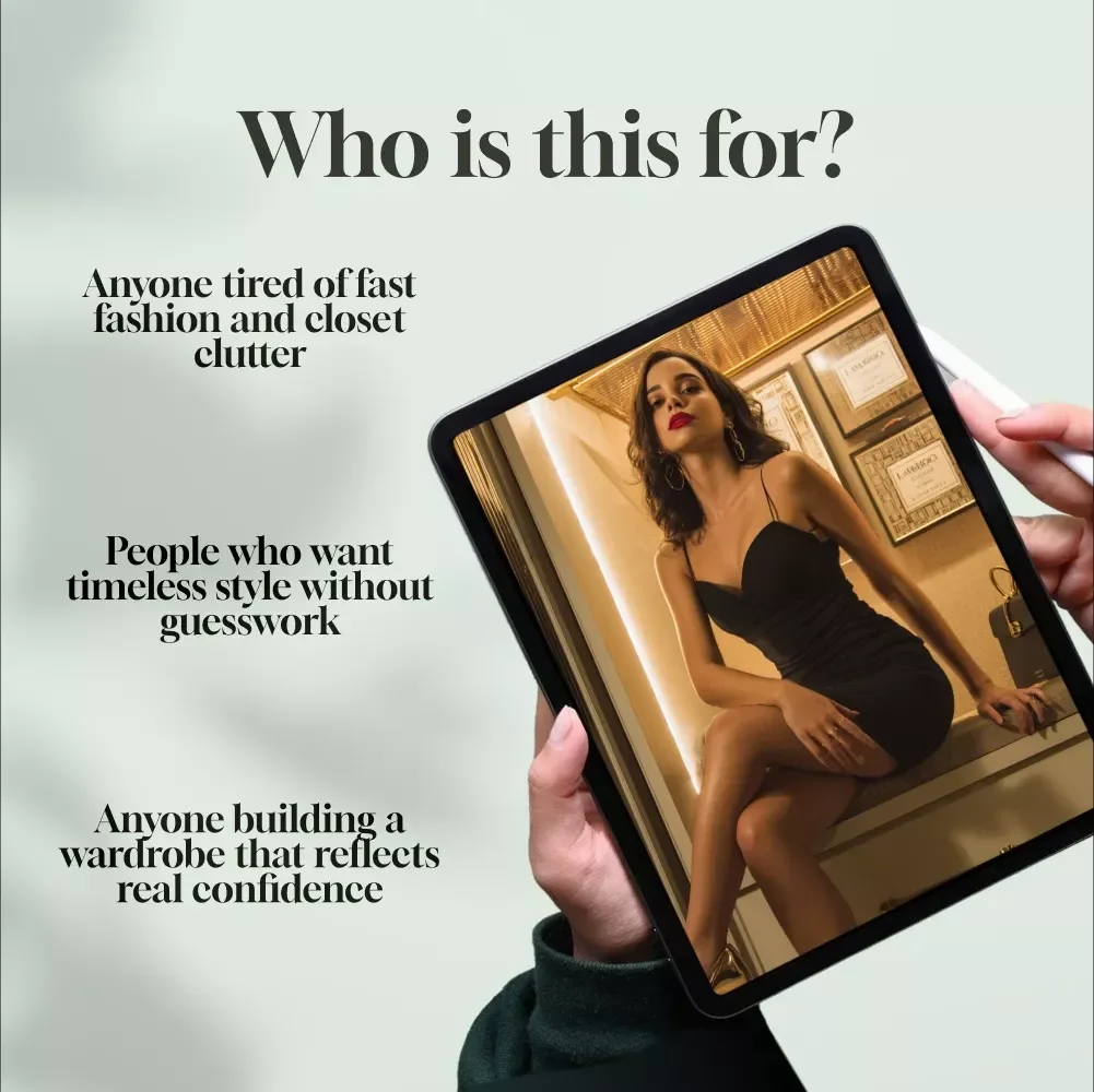 The Ultimate Guide to Curating a Luxury Wardrobe | Digital Guide for Building a Timeless, High-End Closet | eBook + Checklist for Men & Women