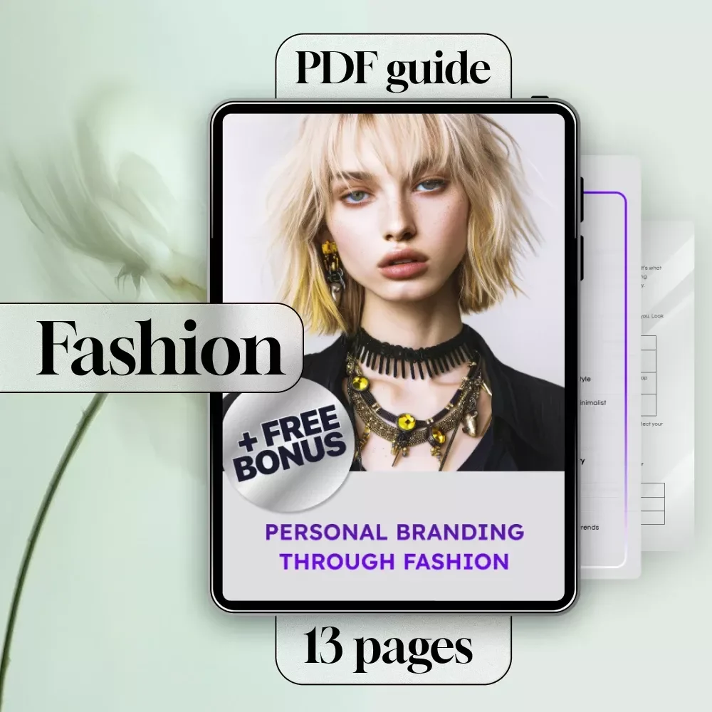 Personal Branding Through Fashion | Digital Guide to Define Your Style, Wardrobe Identity & Fashion-Based Personal Brand Strategy