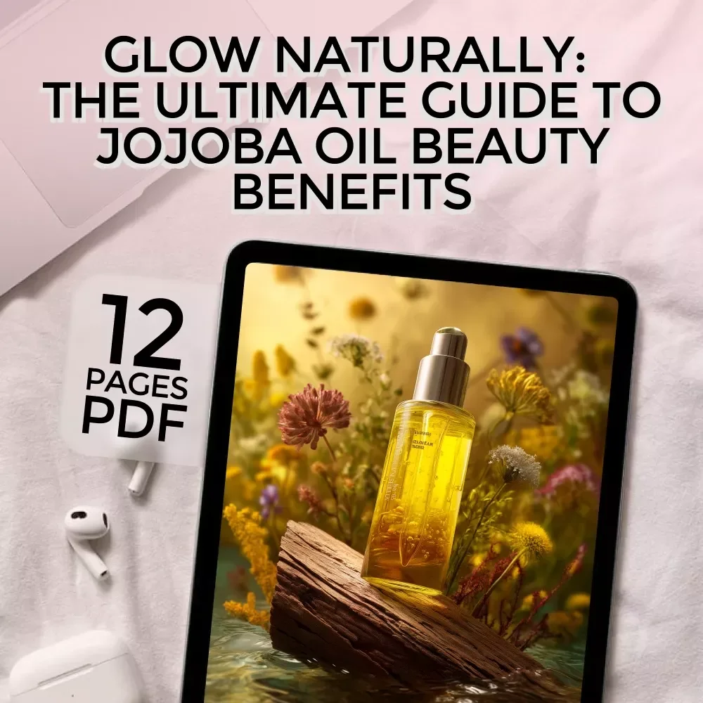 Glow Naturally: The Ultimate Guide to Jojoba Oil Beauty Benefits | Jojoba Oil Beauty Guide for Radiant Skin & Healthy Hair | Digital Download