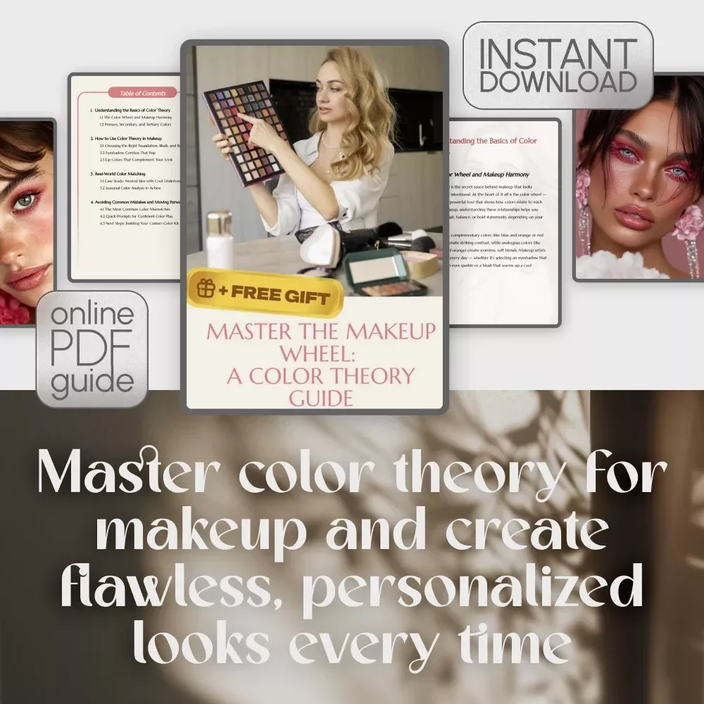 Master the Makeup Wheel: A Color Theory Guide - Makeup Color Theory eBook for Stunning Looks