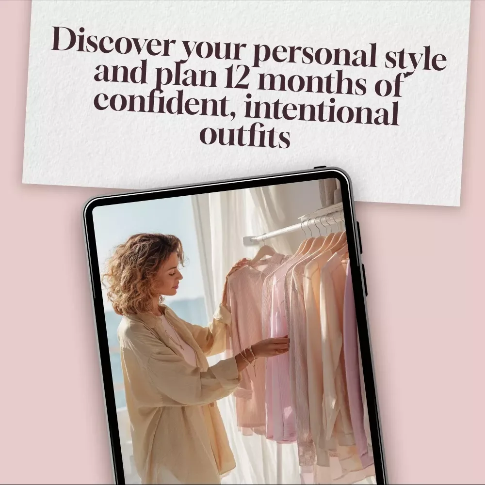 Digital Planner: Year of Looks – Printable Style Checklist | Personal Style Guide | Fashion Planning eBook | Wardrobe Organizer PDF