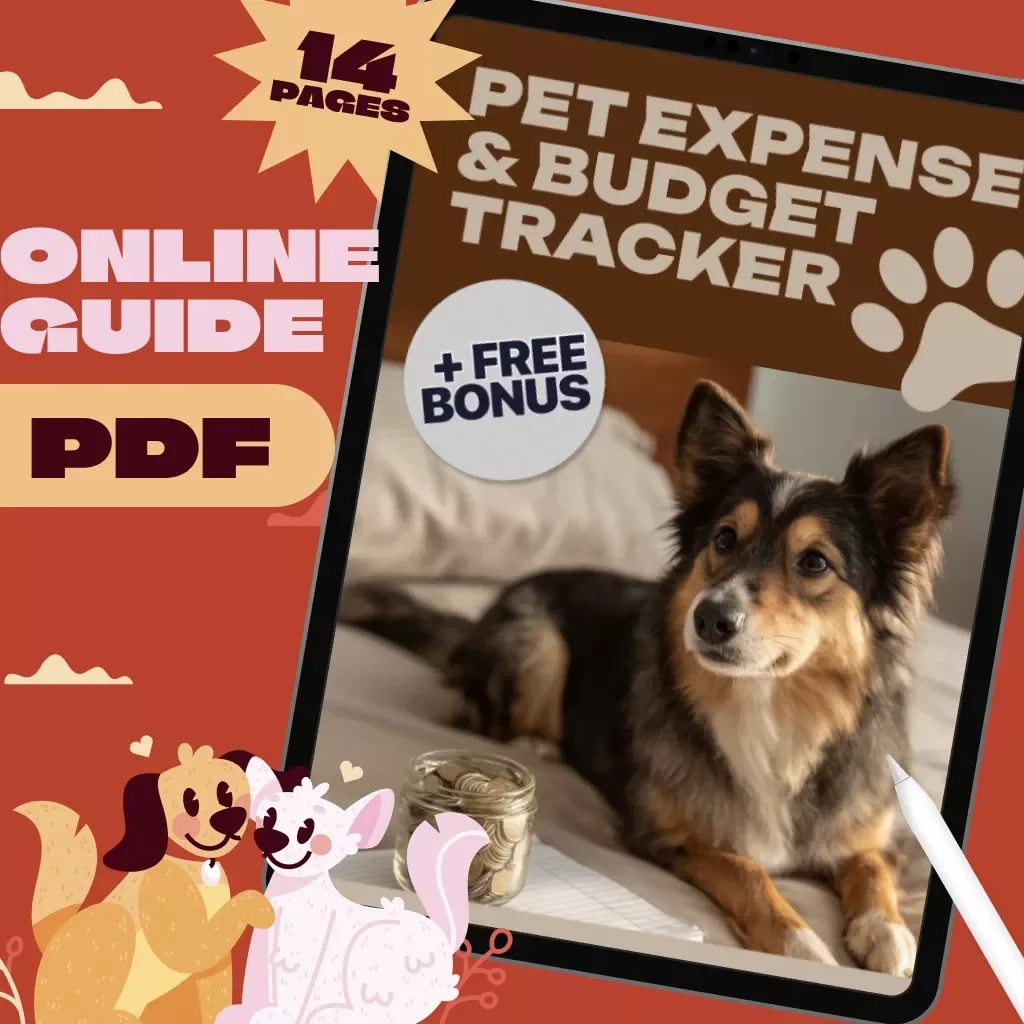 Pet Expense & Budget Tracker Guide | Digital Download Budgeting Guide for Pet Owners | eBook + Checklist | Pet Financial Planner PDF