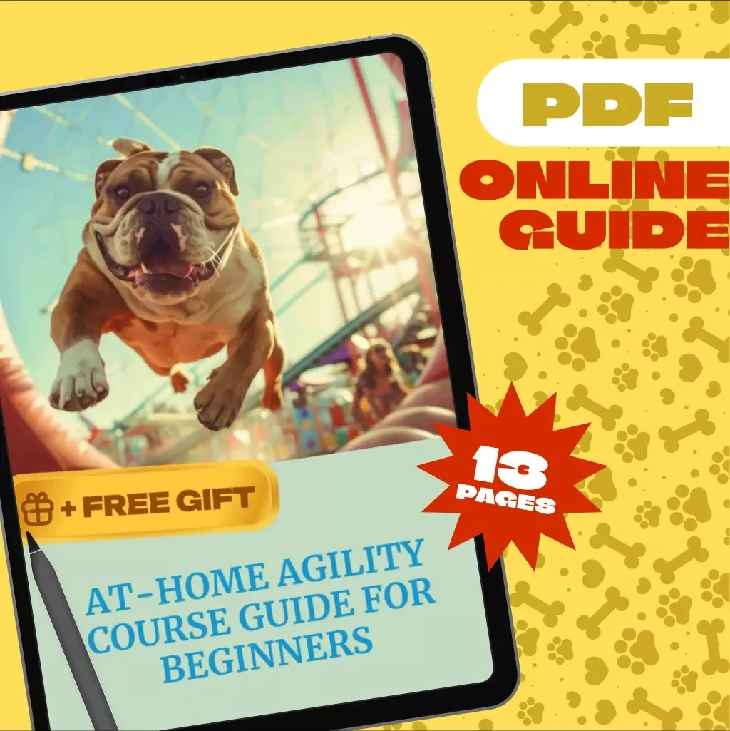At-Home Agility Course Guide for Beginners | Dog Training eBook, DIY Agility Setup, Digital Download for Pet Owners