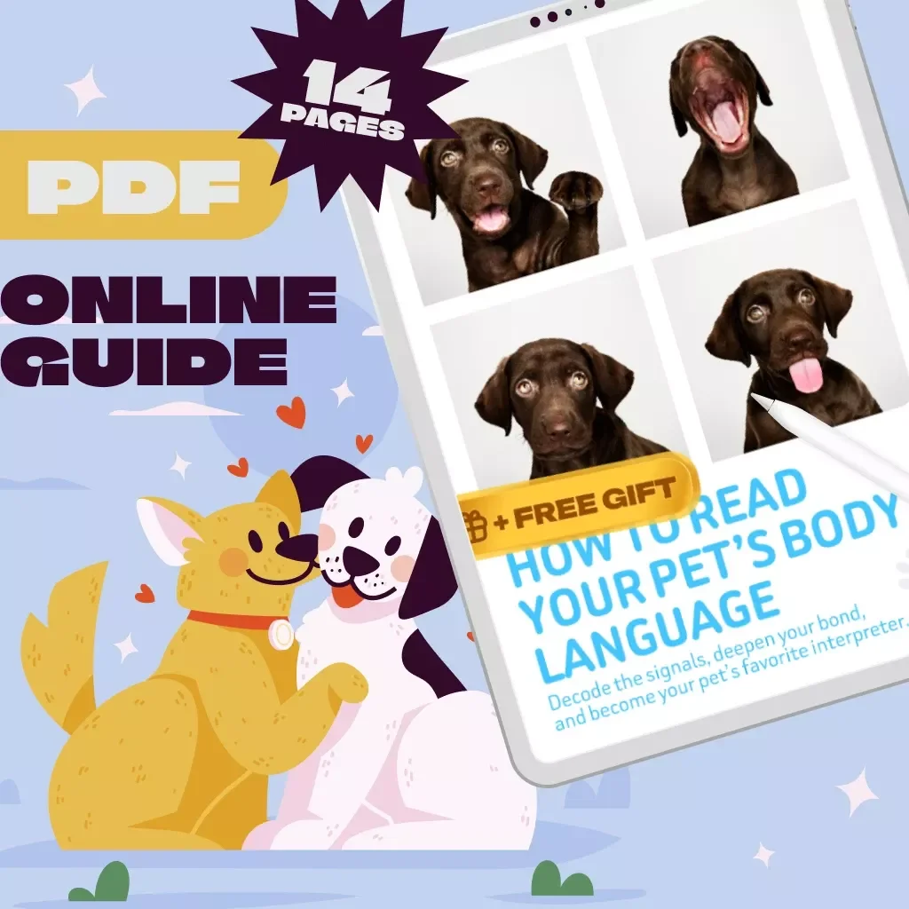 How to Read Your Pet’s Body Language | Digital Pet Guide for Understanding Animal Behavior, Pet Communication Checklist, eBook for Dog & Cat Owners