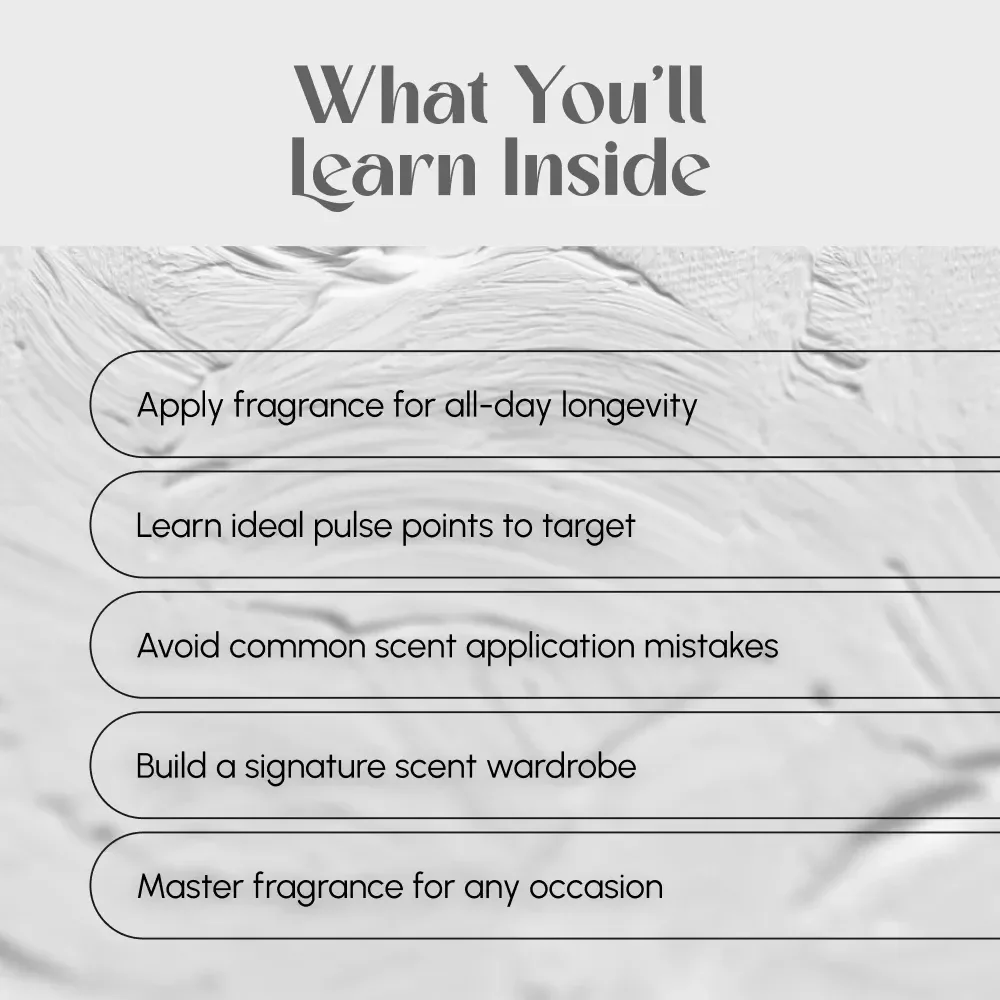 Make Your Scent Last All Day: Simple Secrets to Applying Fragrance Like a Pro | How to Apply Fragrance Guide | Digital Download for Scent Lovers