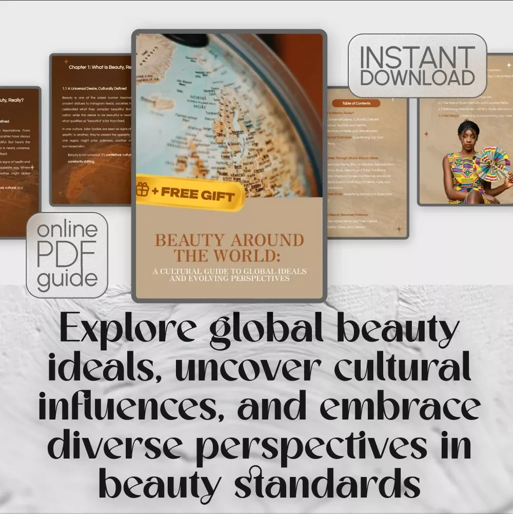 Beauty Around the World: A Cultural Guide to Global Ideals and Evolving Perspectives - Digital Download
