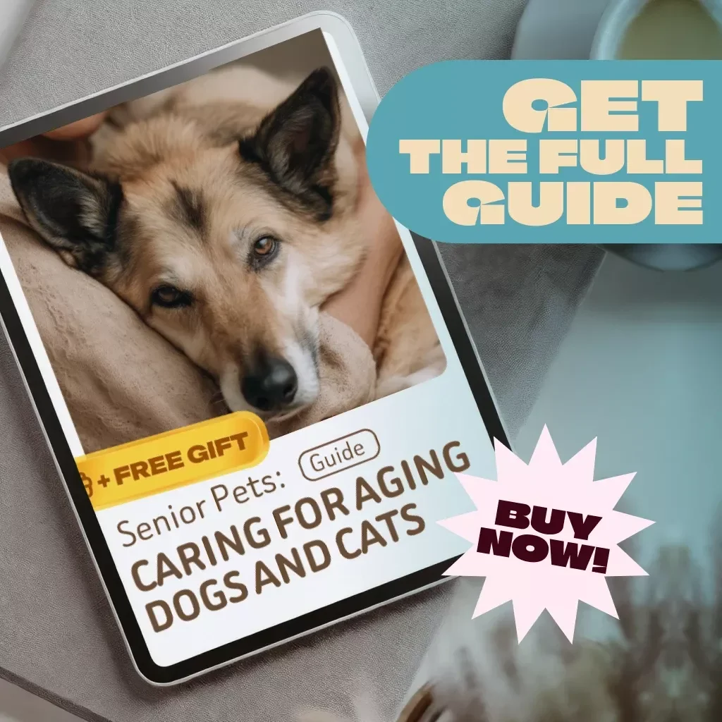 Senior Pets: Caring for Aging Dogs and Cats | Senior Pet Care Guide | Pet Health Checklist | Digital Download for Dog & Cat Owners