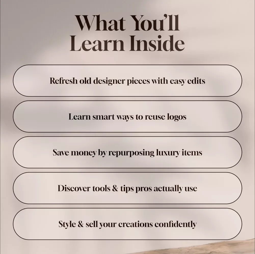 Guide to Upcycling and Repurposing Designer Clothes | Sustainable Fashion eBook | Digital Download | DIY Designer Clothing Projects | Eco-Friendly Style