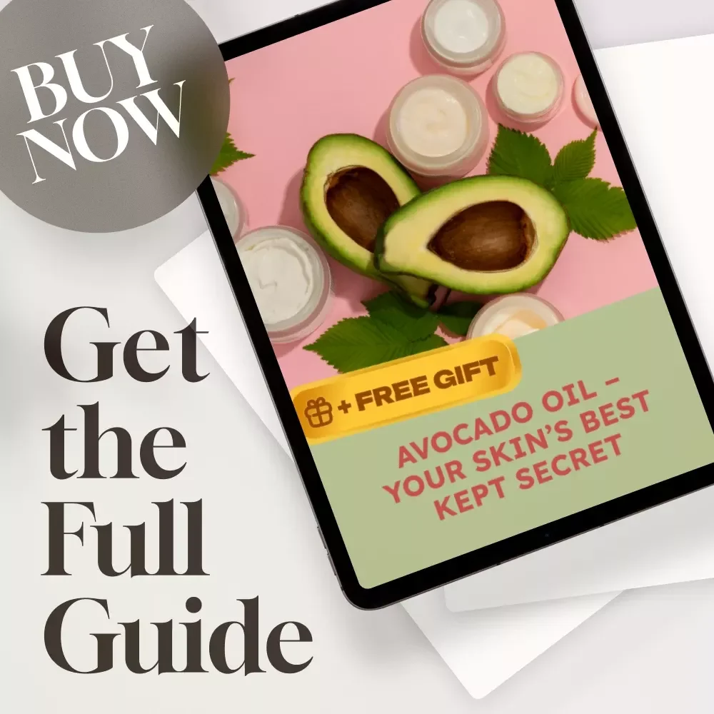 Avocado Oil – Your Skin’s Best Kept Secret | Digital Guide to Avocado Oil Benefits for Skin, Skincare eBook, Natural Beauty Checklist