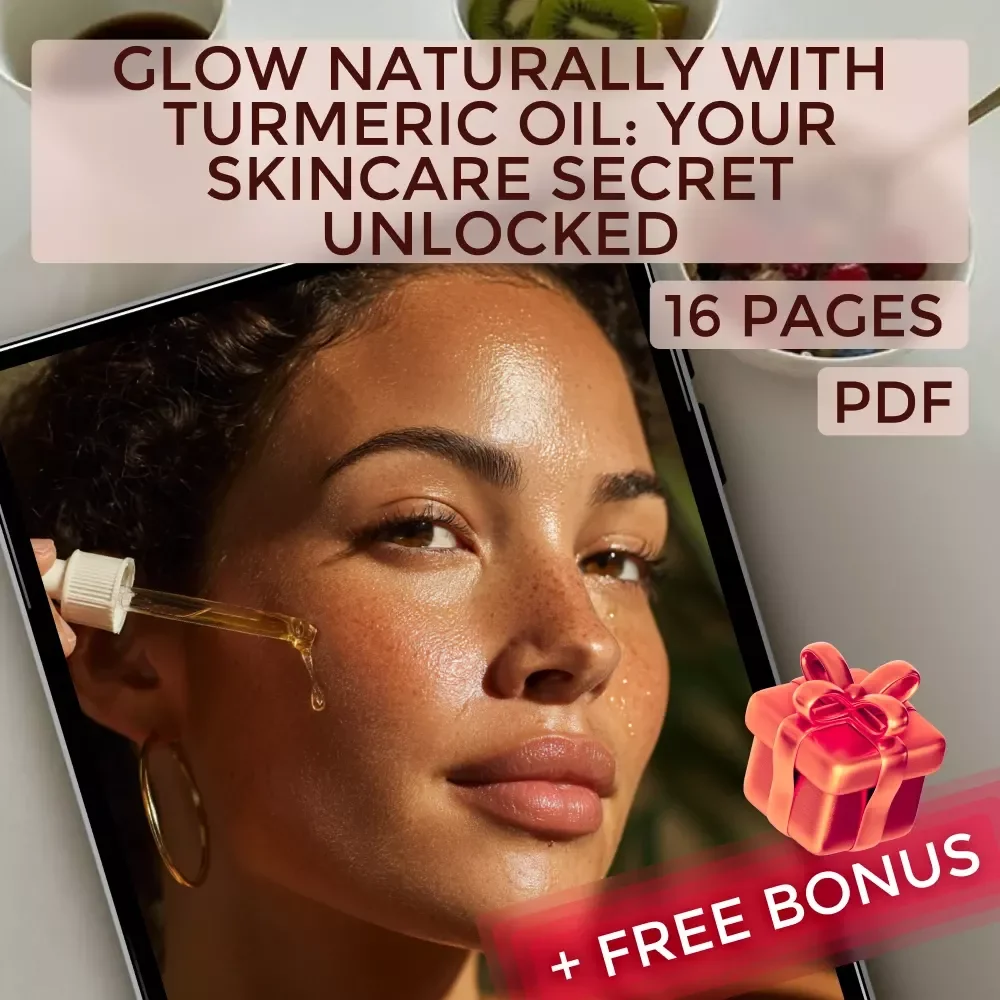 Glow Naturally with Turmeric Oil: Your Skincare Secret Unlocked – Digital Skincare Guide | Turmeric Oil for Skin eBook, Natural Beauty Checklist, Curcumin Glow Tips