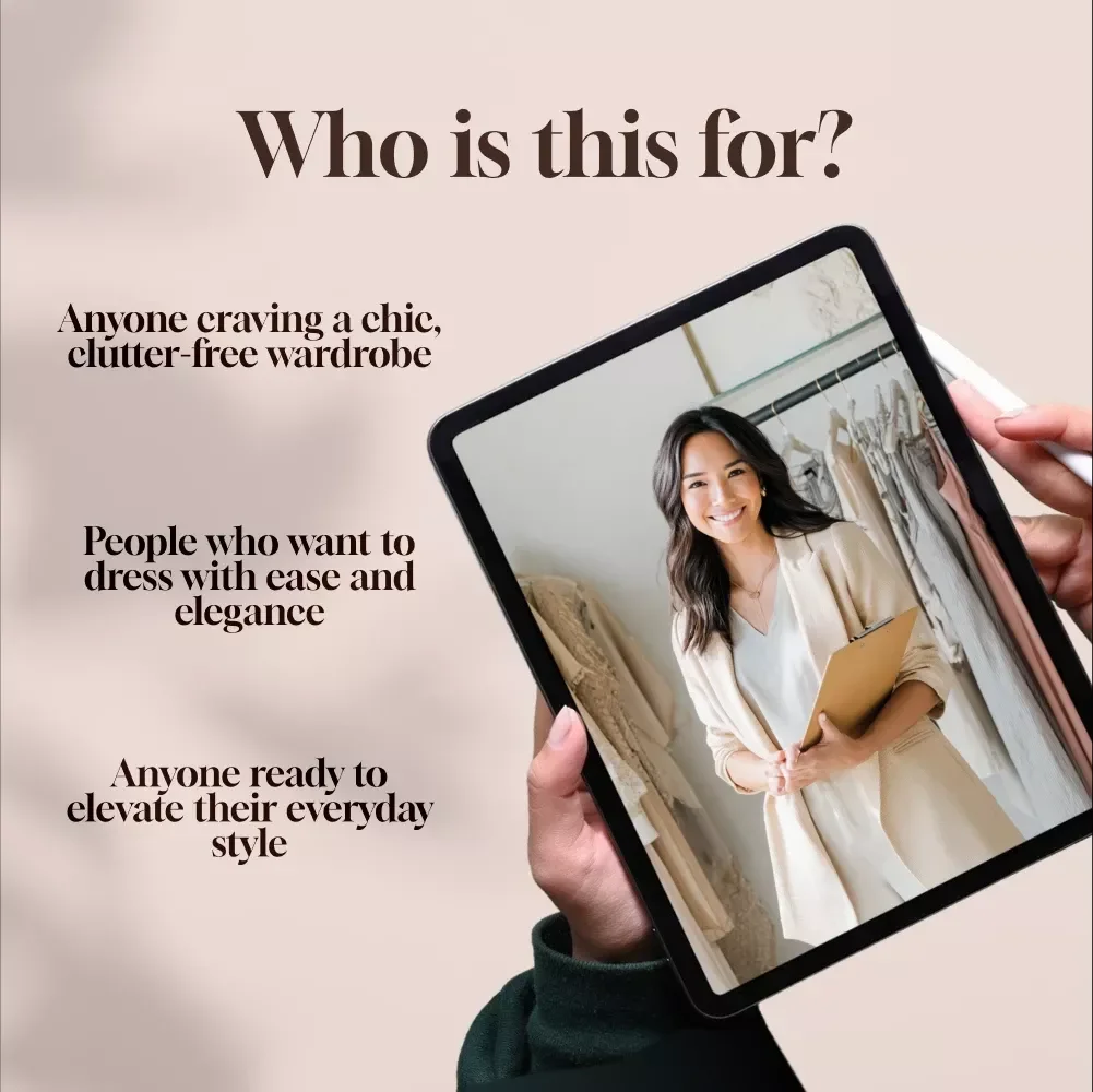 Seasonal Capsule Closet Planner for Luxe Fashion Lovers | Digital Checklist for Capsule Wardrobe Planning, Luxury Style, & Closet Organization