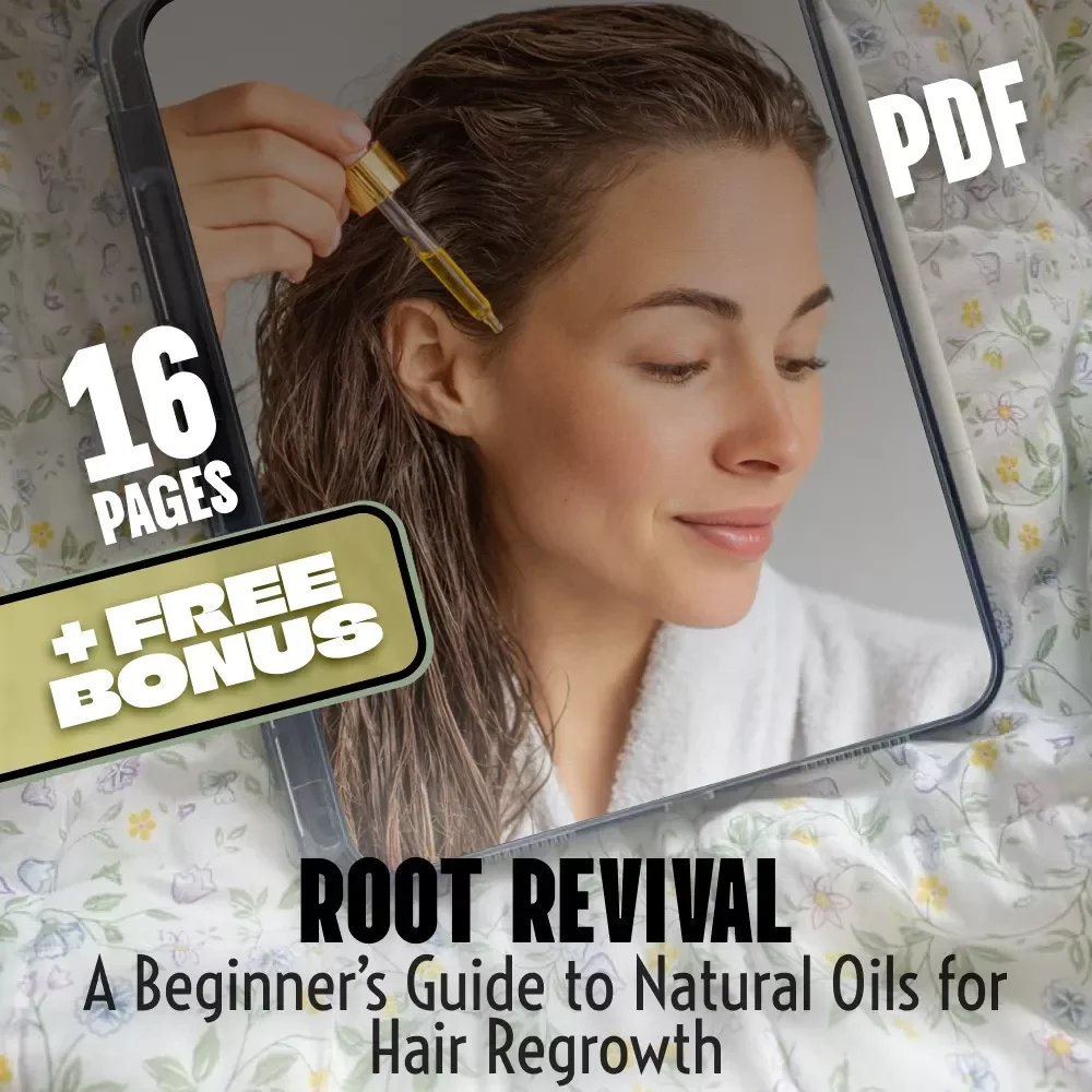 Root Revival: A Beginner’s Guide to Natural Oils for Hair Regrowth | Hair Loss eBook | Scalp Oil Routine Checklist | Digital Download Guide