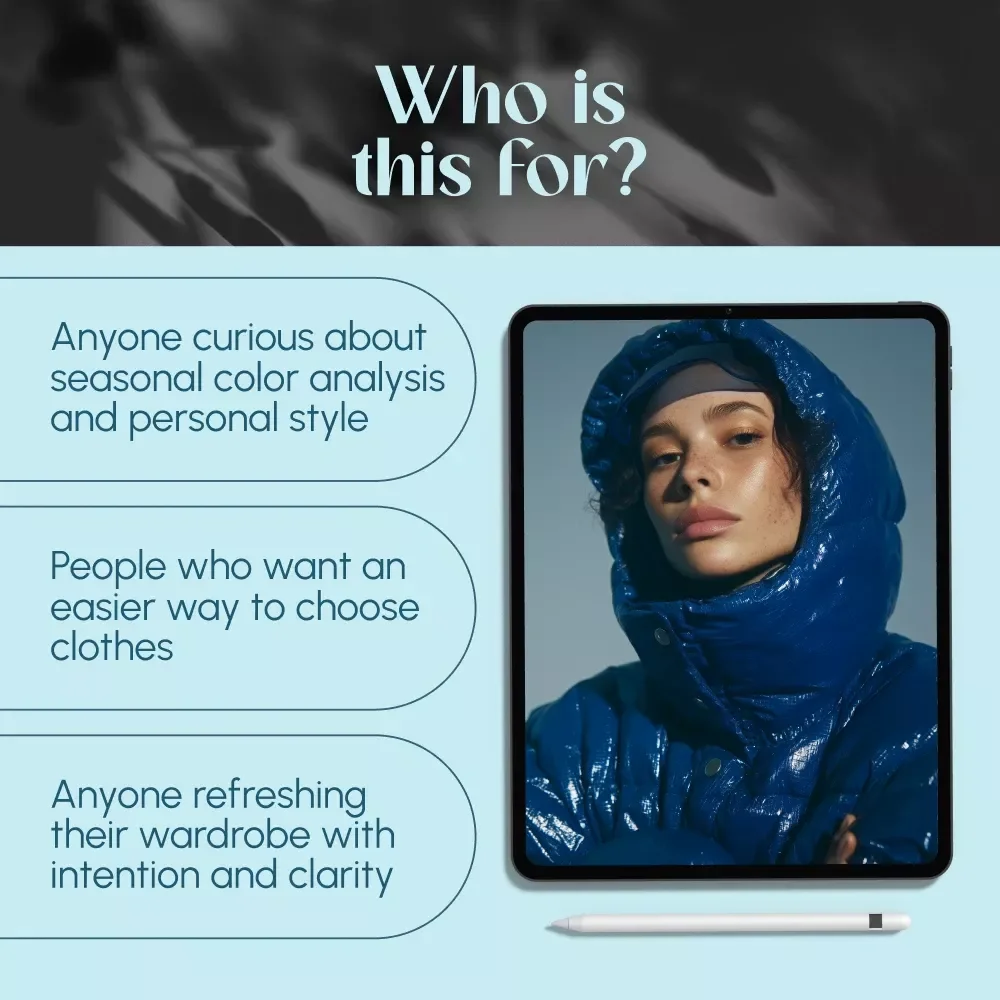 True Winter Wardrobe: Mastering Your Cool, Crisp Color Palette | True Winter Color Palette Clothes Guide PDF | Seasonal Wardrobe Digital Download