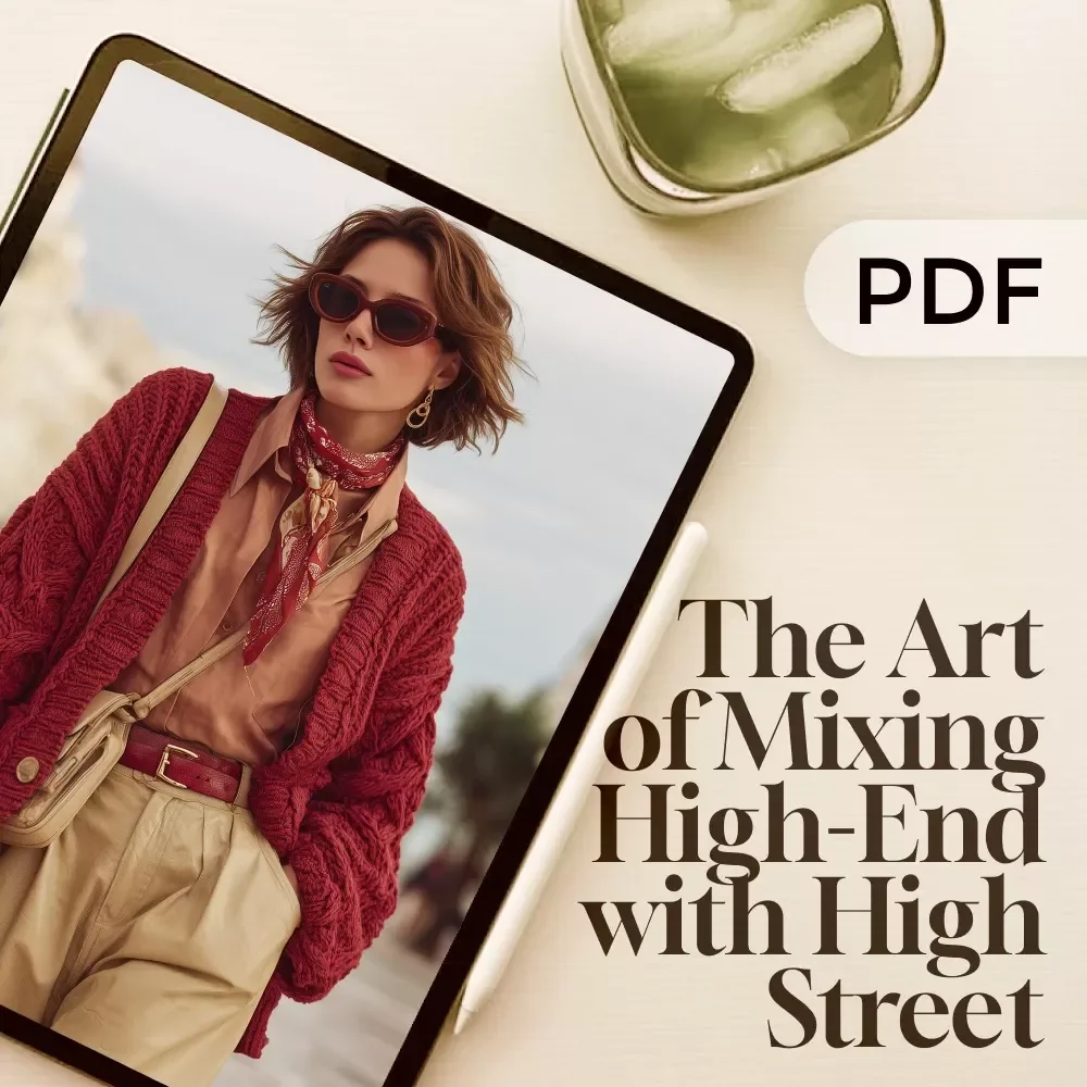 The Art of Mixing High-End with High Street Checklist | Fashion Styling Guide | Digital Download for Outfit Planning | High Street Style Tips | eBook PDF