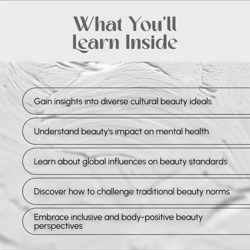 Beauty Around the World: A Cultural Guide to Global Ideals and Evolving Perspectives - Digital Download