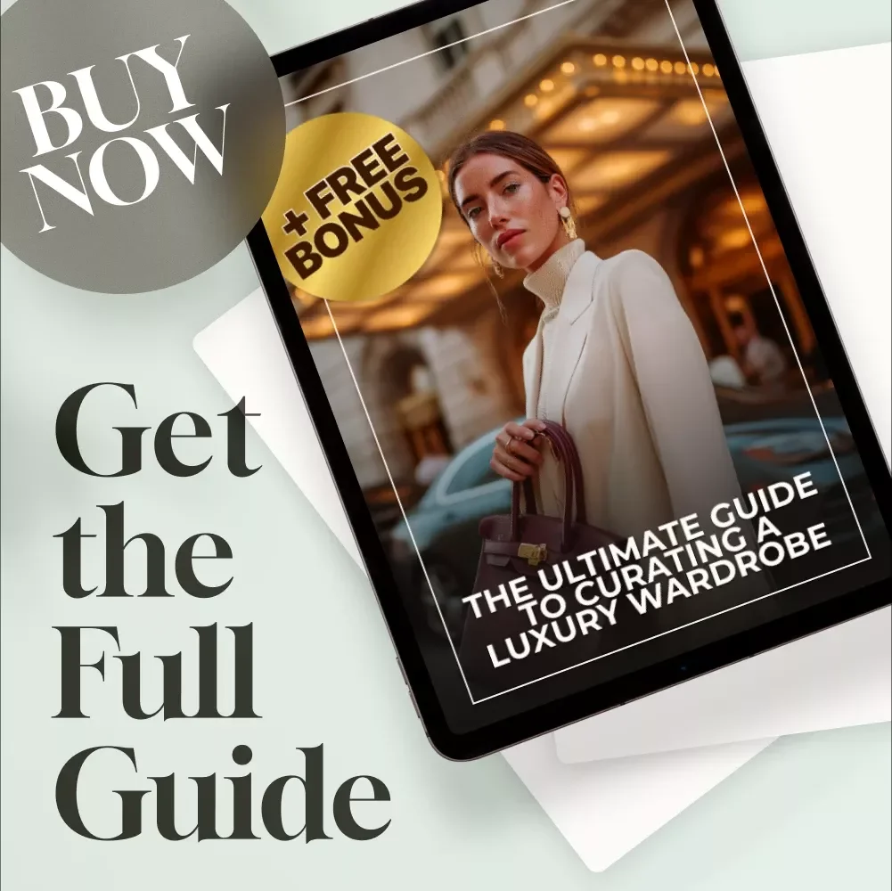 The Ultimate Guide to Curating a Luxury Wardrobe | Digital Guide for Building a Timeless, High-End Closet | eBook + Checklist for Men & Women