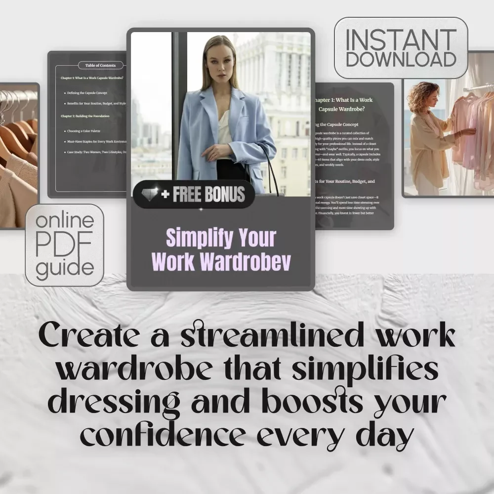 Simplify Your Work Wardrobe: The Ultimate Guide to a Work Capsule Wardrobe