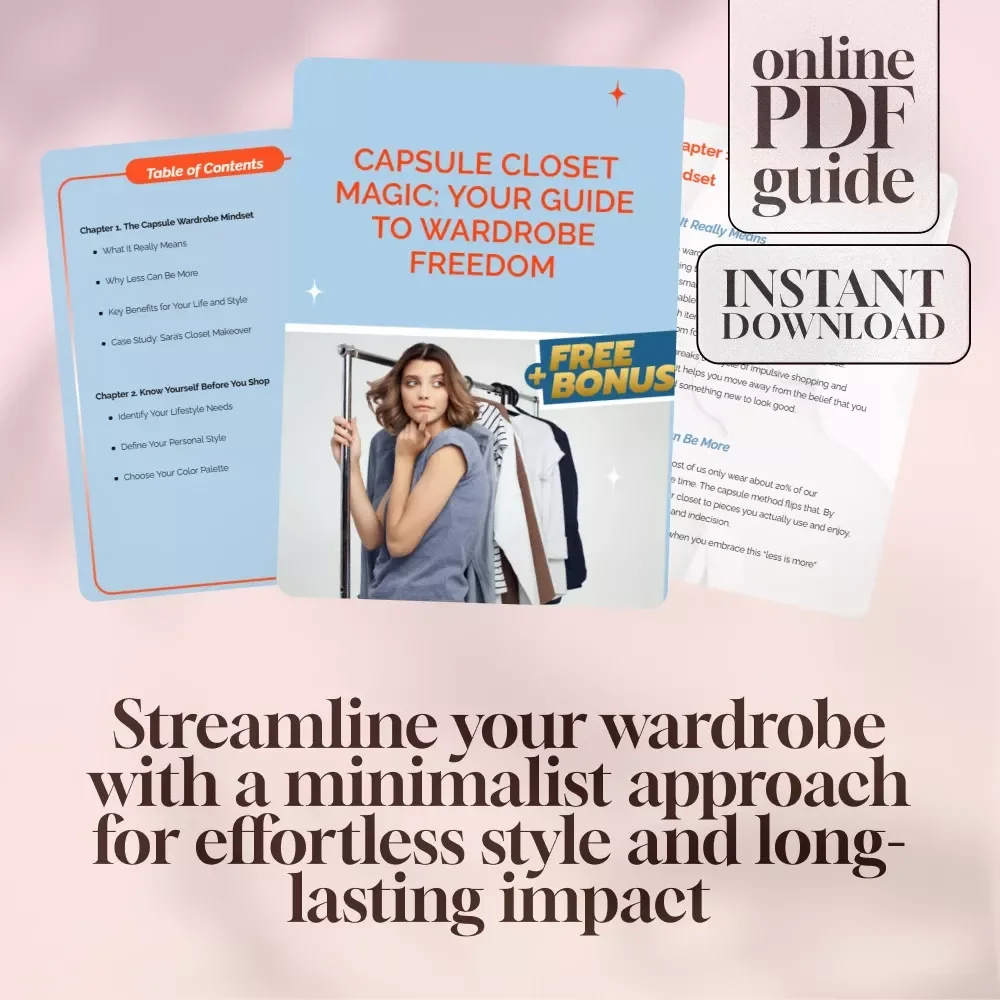 Capsule Closet Magic: Your Guide to Wardrobe Freedom – How to Build a Capsule Wardrobe for Effortless Style
