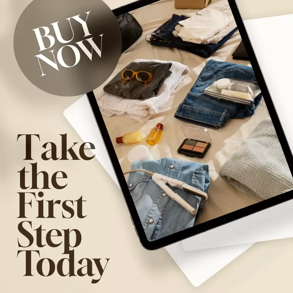 Luxury Travel Packing List: Chic on the Go | Digital Download Checklist for First-Class Travel, Stylish Jetsetters & Elegant Getaways | Wrinkle-Resistant, Neutral-Tone Outfit Guide