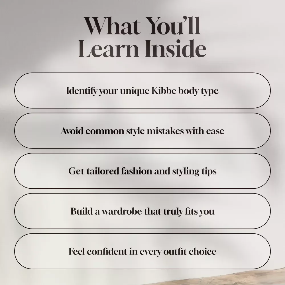 Mastering Kibbe Body Types for Effortless Style & Confidence | Kibbe Body Types Style Guide eBook | Discover Your Kibbe Type & Dress with Confidence | Digital Download