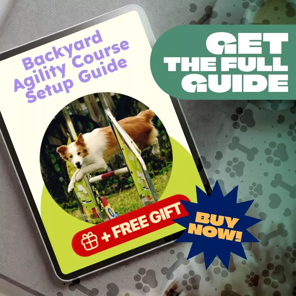 Backyard Agility Course Setup Guide | DIY Dog Agility Training eBook | Pet Agility for Bonding & Fun | Instant Digital Download