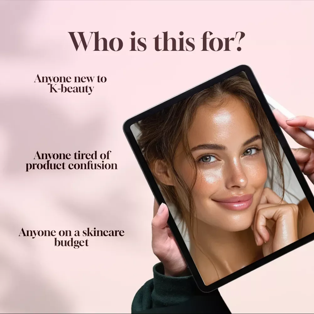 Unlocking the Glow of K-Beauty – Your Simple Journey to Radiant Skin | K-Beauty Guide | Korean Skincare eBook | K-Beauty Checklist Digital Download